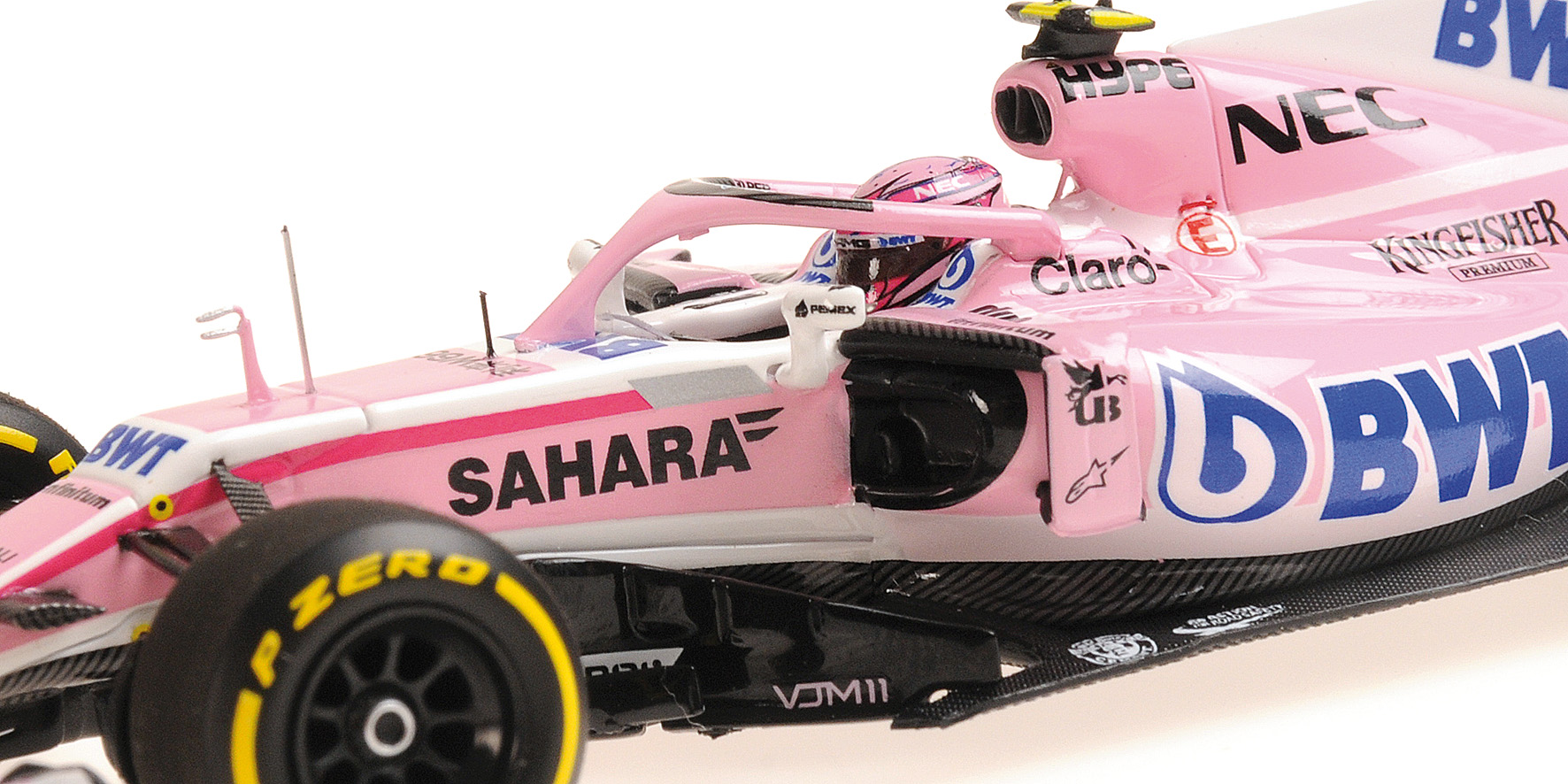 SAHARA FORCE INDIA F1 TEAM - ESTEBAN OCON - SHOWCAR 2018