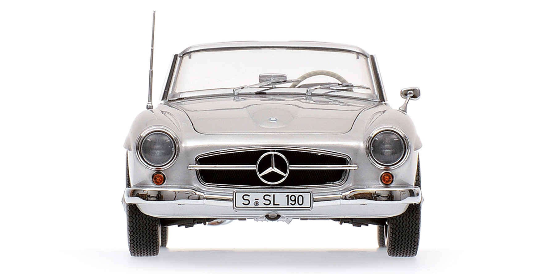 MERCEDES-BENZ 190 SL (W121) - 1955 - SILVER
