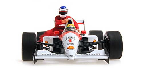 MCLAREN HONDA MP4/6 - AYRTON SENNA - W/JEAN ALESI RIDING - MEXICO GP 1991