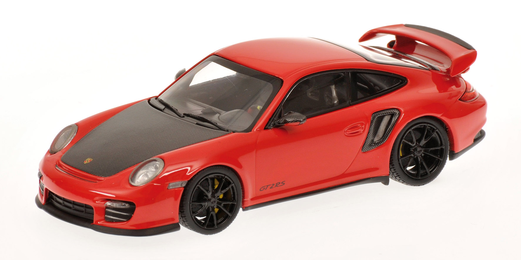 PORSCHE 911 (997 II) GT2 RS - 2010 - RED W/ BLACK WHEELS
