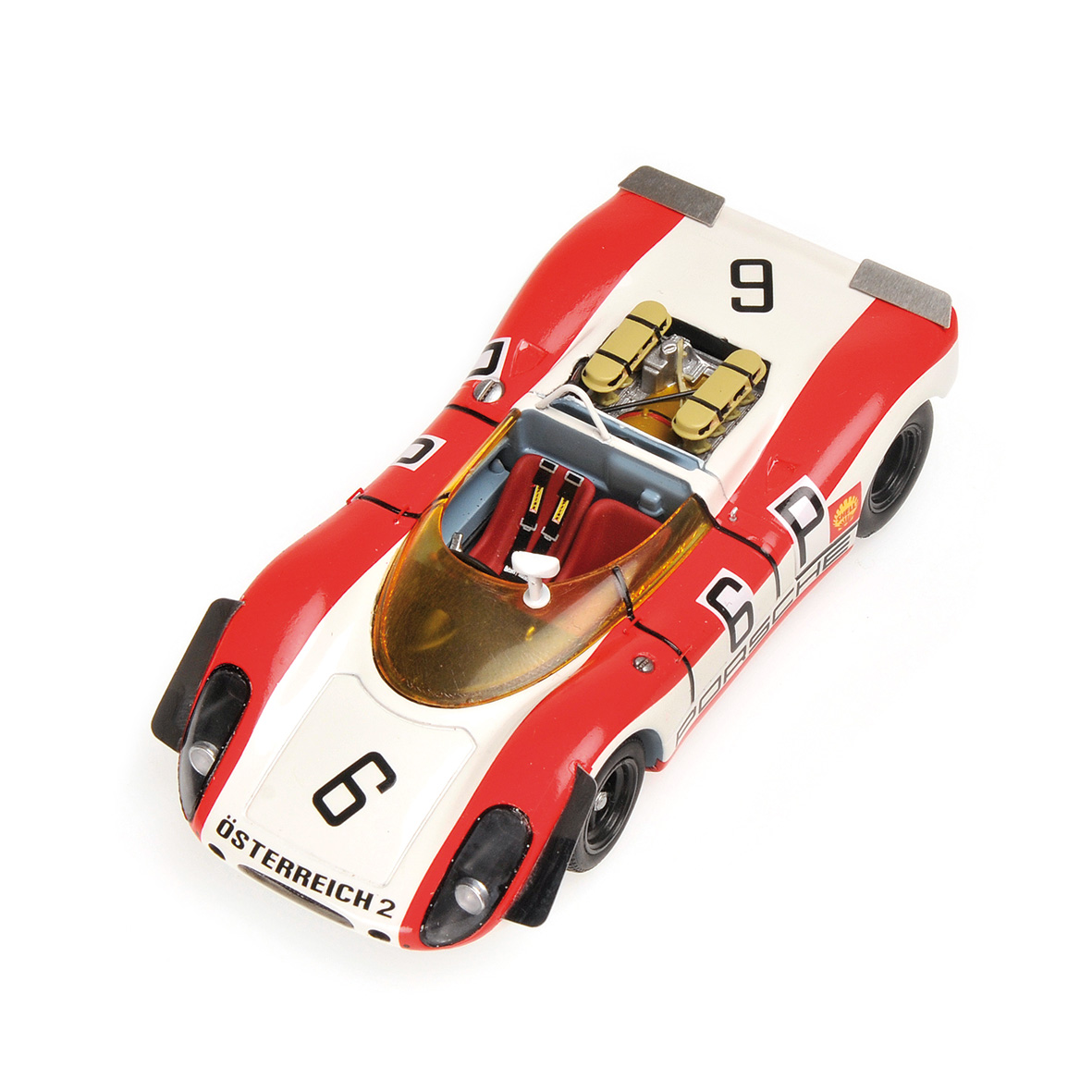 PORSCHE 908/02 SPYDER - LINS/ATTWOOD - 1000 KM NÜRBURGRING 1969
