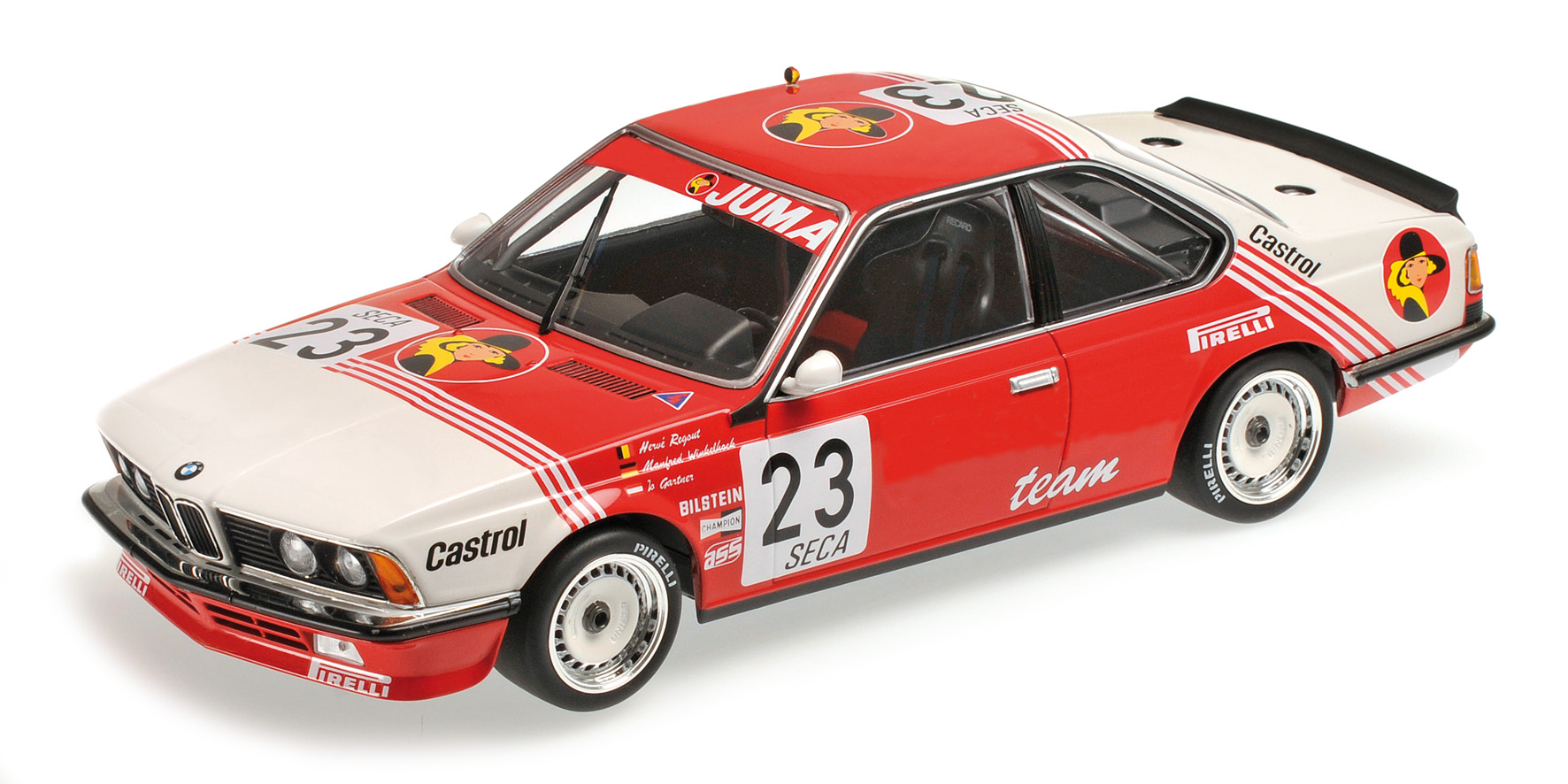 BMW 635 CSI - BELGA JUMA RACING - WINKELHOCK/REGOUT/GARTNER - 24H SPA 1985