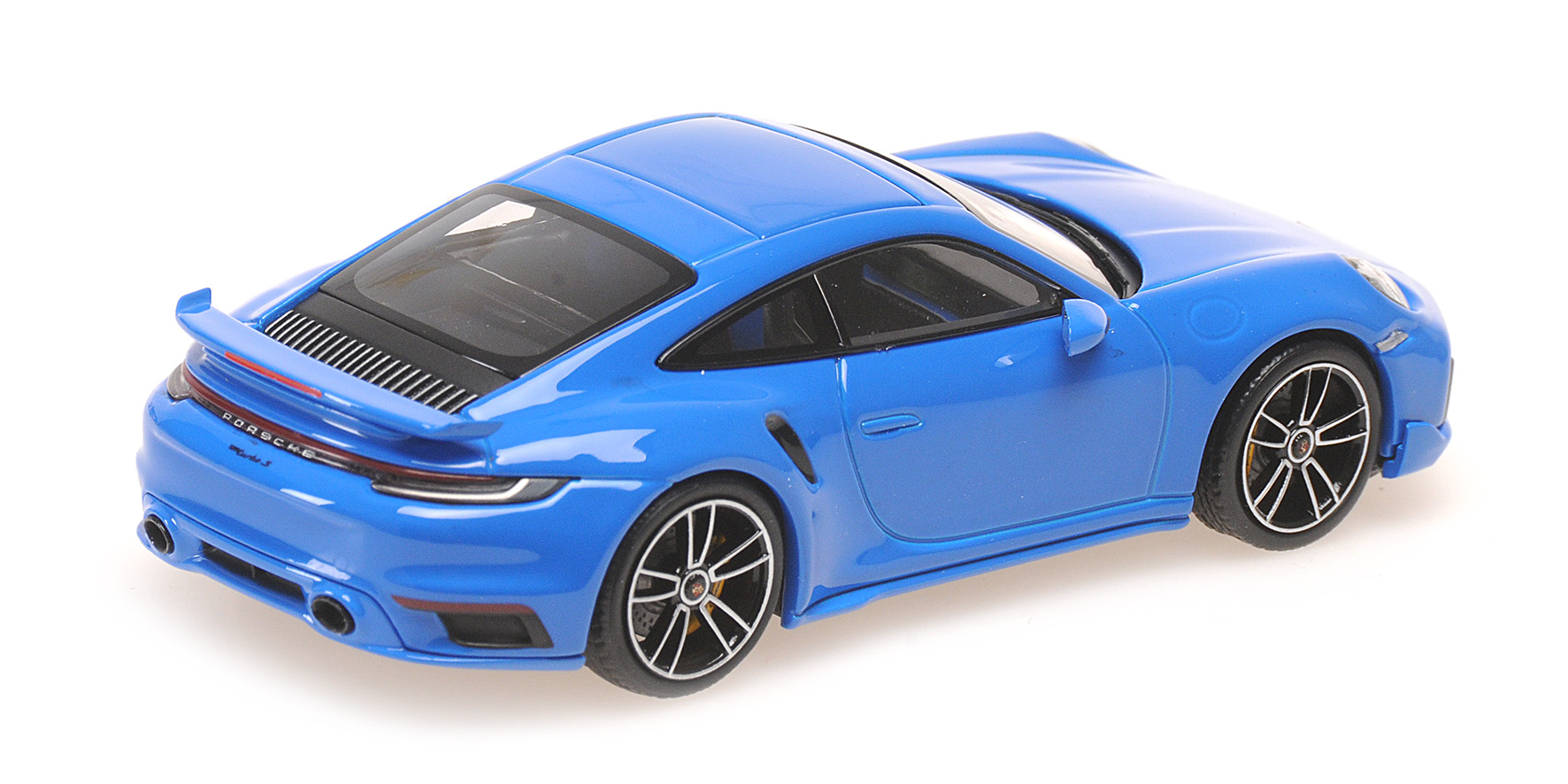 PORSCHE 911 (992) TURBO S COUPE SPORT DESIGN - 2021 - BLUE