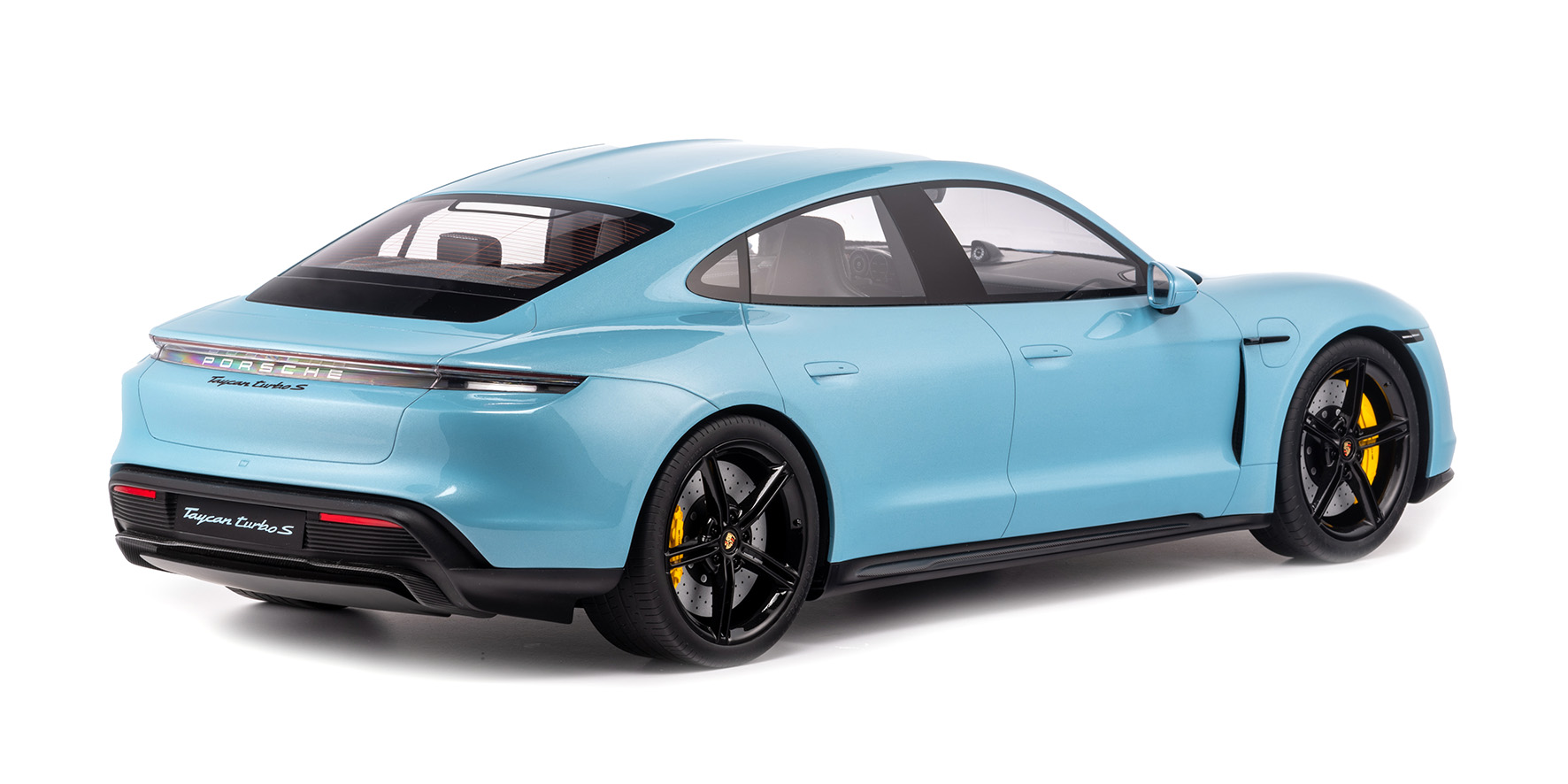 PORSCHE TAYCAN TURBO S - 2020 - FROZENBLAUMETALLIC