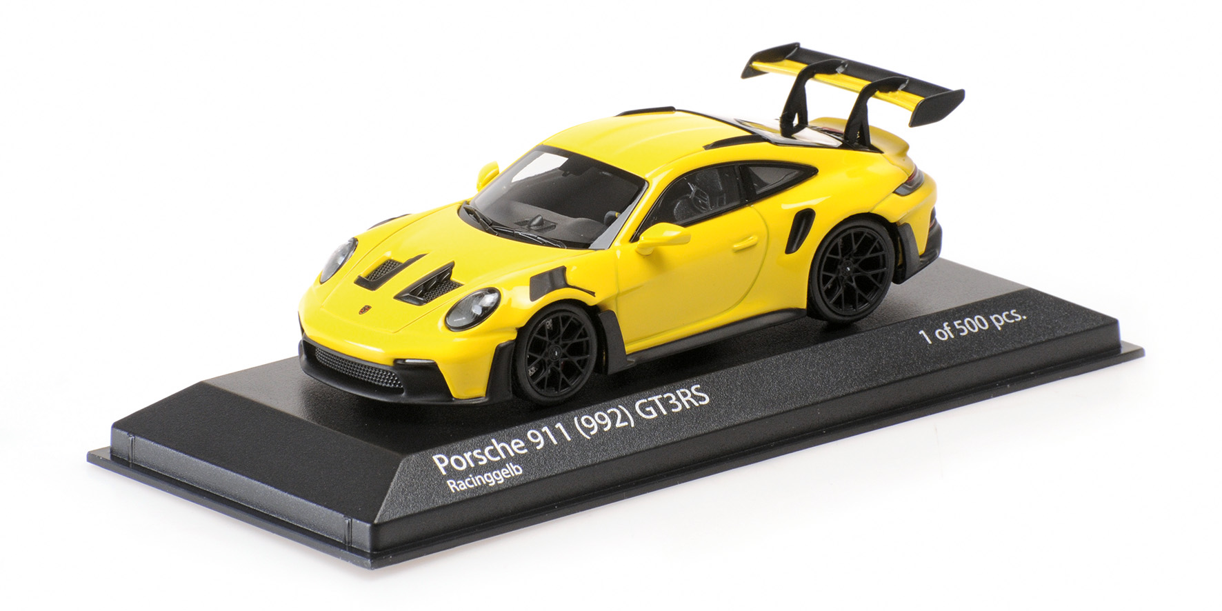 PORSCHE 911 (992) GT3RS - 2023 - YELLOW W/ BLACK WHEELS