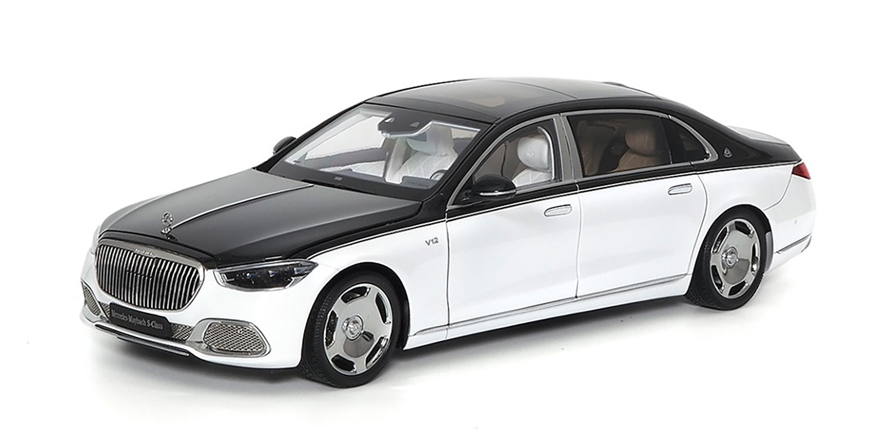 MERCEDES-MAYBACH-S-CLASS 2021 - OBSIDIAN BLACK/DIAMOND WHITE