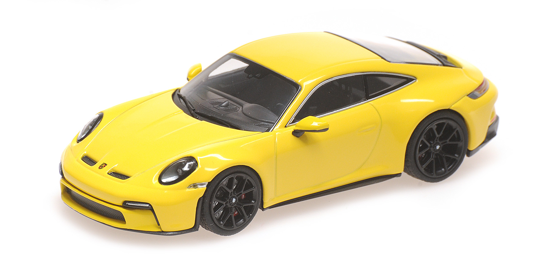 PORSCHE 911 (992) GT3 TOURING - 2021 - YELLOW W/BLACK WHEELS