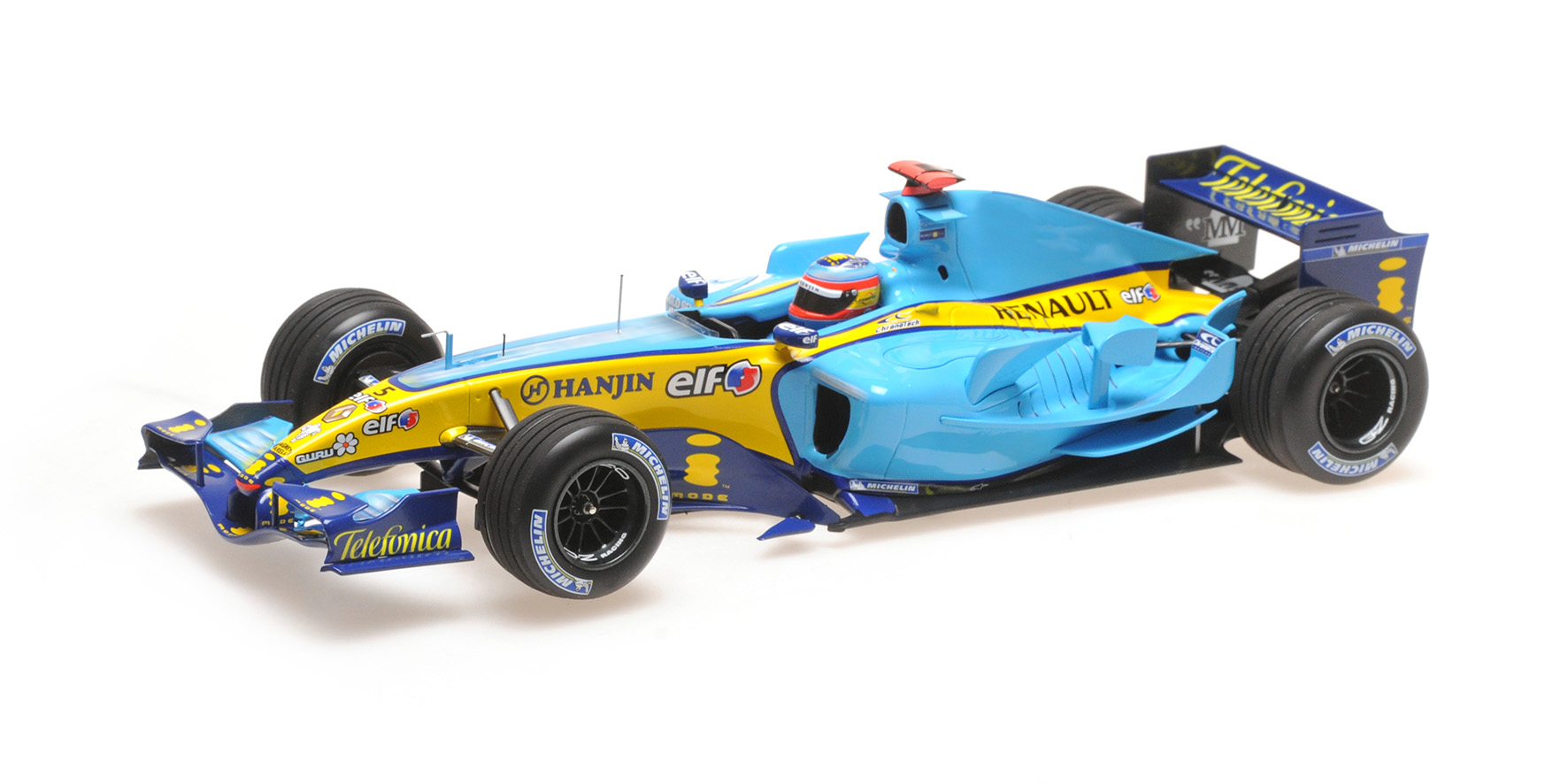 RENAULT F1 TEAM R25 - FERNANDO ALONSO - 3RD PLACE BRAZIL GP 2005 - WORLD CHAMPION