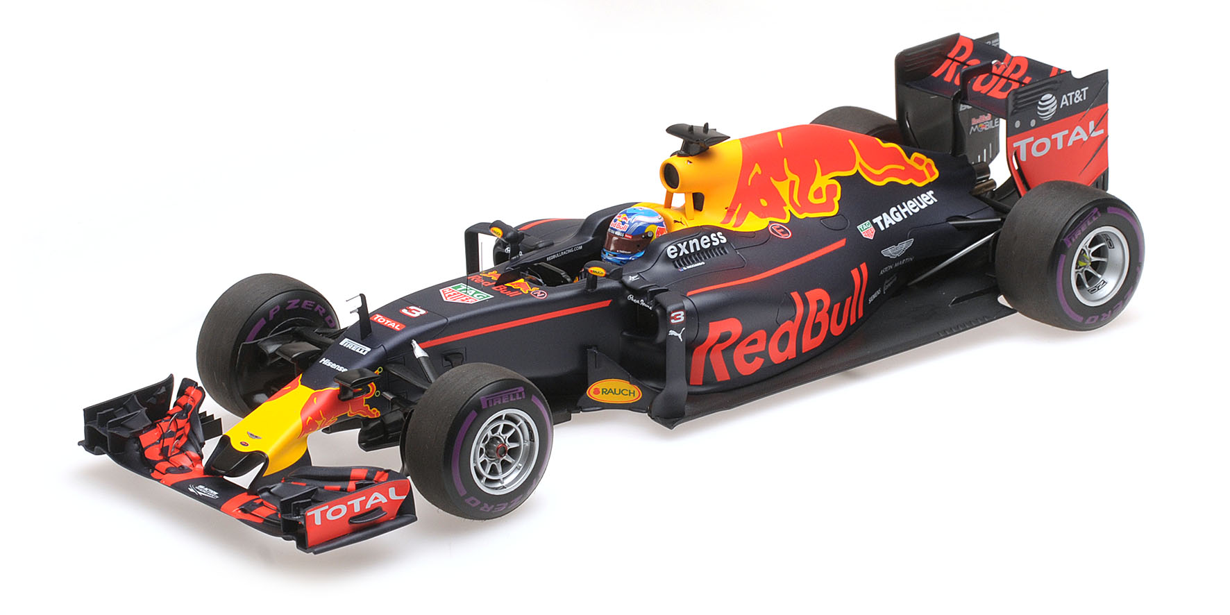 RED BULL RACING TAG HEUER RB12 - DANIEL RICCIARDO - 1ST POLE POSITION MONACO GP 2016