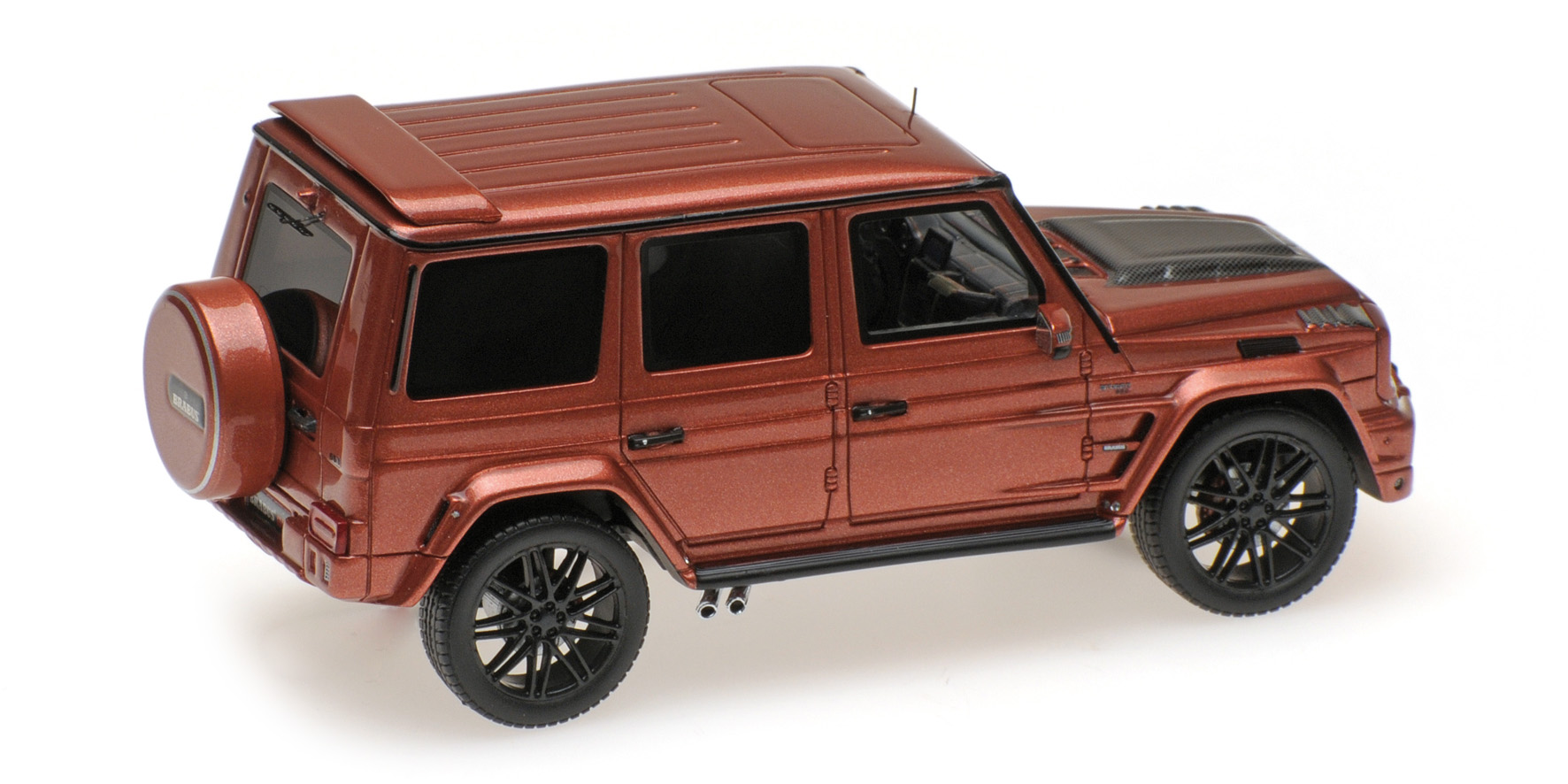 BRABUS 850 6.0 BITURBO WIDESTAR AUF BASIS MERCEDES-BENZ - AMG G 63 - 2016 - COOPER METALLIC