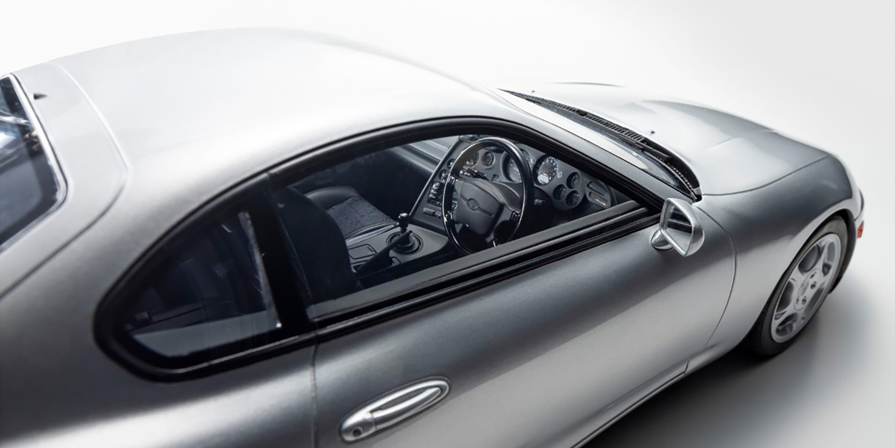 TOYOTA SUPRA A80 (RHD) - SILVER (KSR12006S)