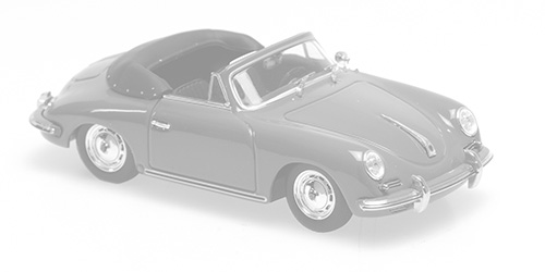 PORSCHE 356 B CABRIOLET - 1960 - GREY