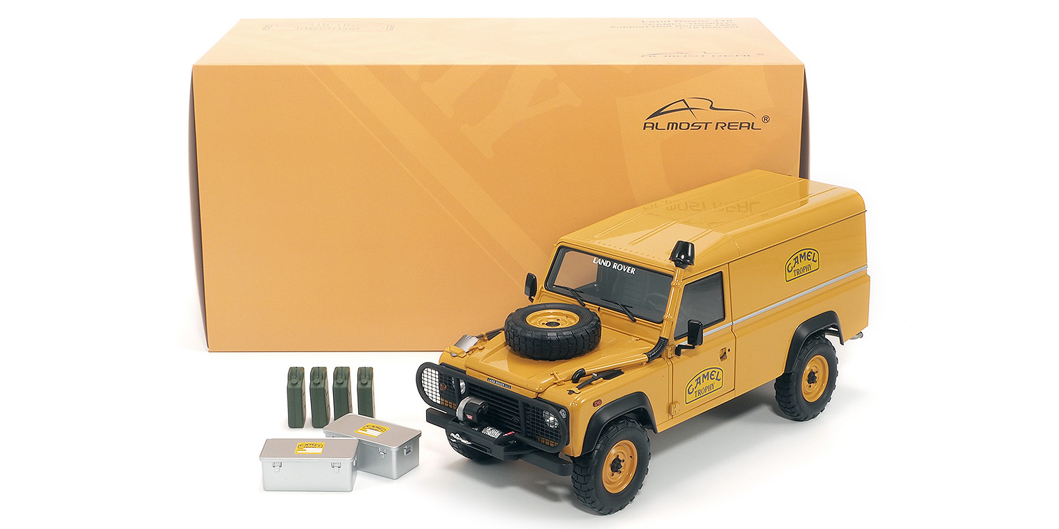 LAND ROVER 110 CAMEL TROPHY SUPPORT UNIT BORNEO - 1985