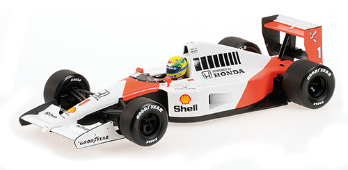 MCLAREN HONDA MP4/6 - AYRTON SENNA - W/JEAN ALESI RIDING - MEXICO GP 1991