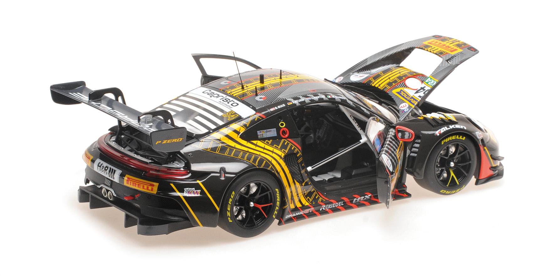 PORSCHE 911 GT3R - DINAMIC GT-TEAM - BUUS-HARTOG-STURM-CAIROLI - 3RD PLACE 24H NURBURGRING 2025