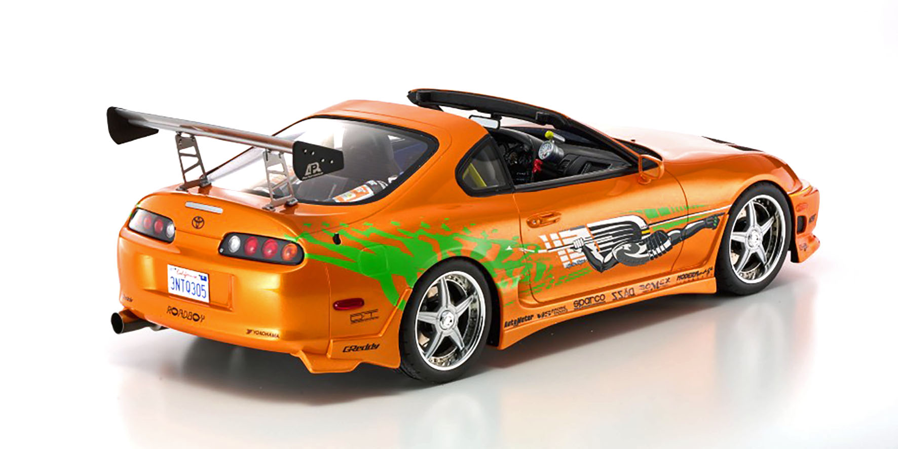 TOYOTA SUPRA TURBO - FAST & FURIOUS - ORANGE PEARL (KSR12009A)