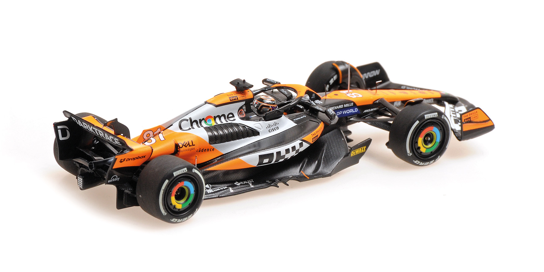 MCLAREN FORMULA 1 TEAM MCL38 - OSCAR PIASTRI - 3RD PLACE SINGAPORE GP 2024