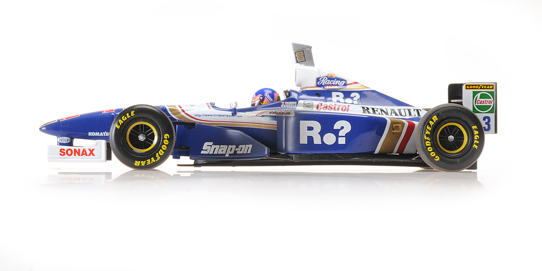 WILLIAMS RENAULT FW19 - JACQUES VILLENEUVE - WORLD CHAMPION 1997 - DIRTY VERSION