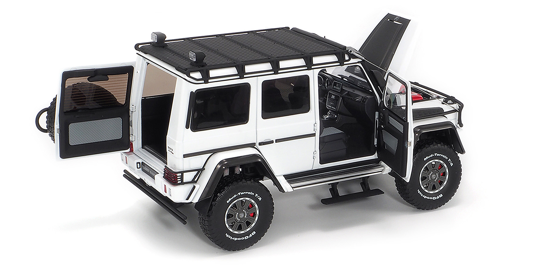 BRABUS 550 ADVENTURE MERCEDES-BENZ G 500 4x4² - WHITE