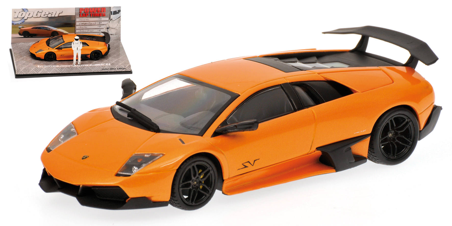 LAMBORGHINI MURCIELAGO LP 670-4 SV - 2009 - ORANGE - TOP GEAR