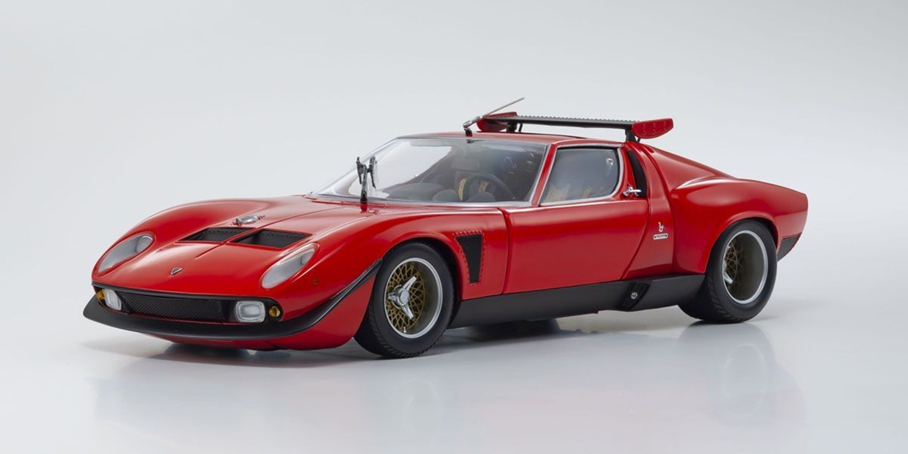 LAMBORGHINI MIURA SVR RED/BLACK