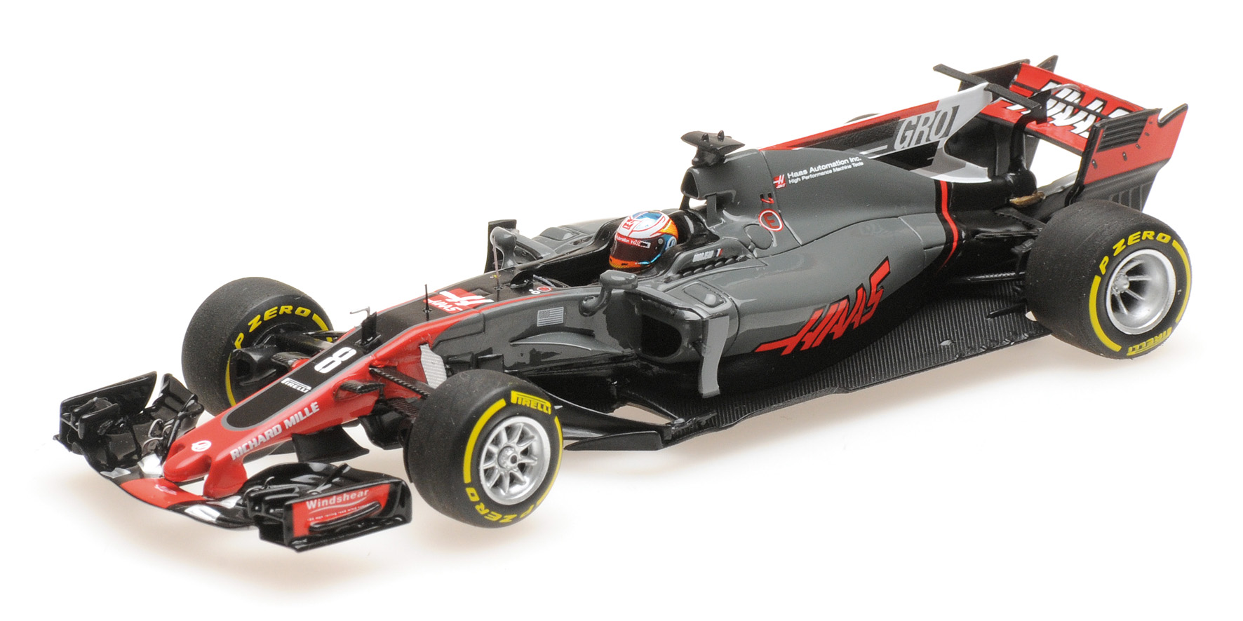 HAAS F1 TEAM FERRARI VF-17 - ROMAIN GROSJEAN - SPANISH GP 2017