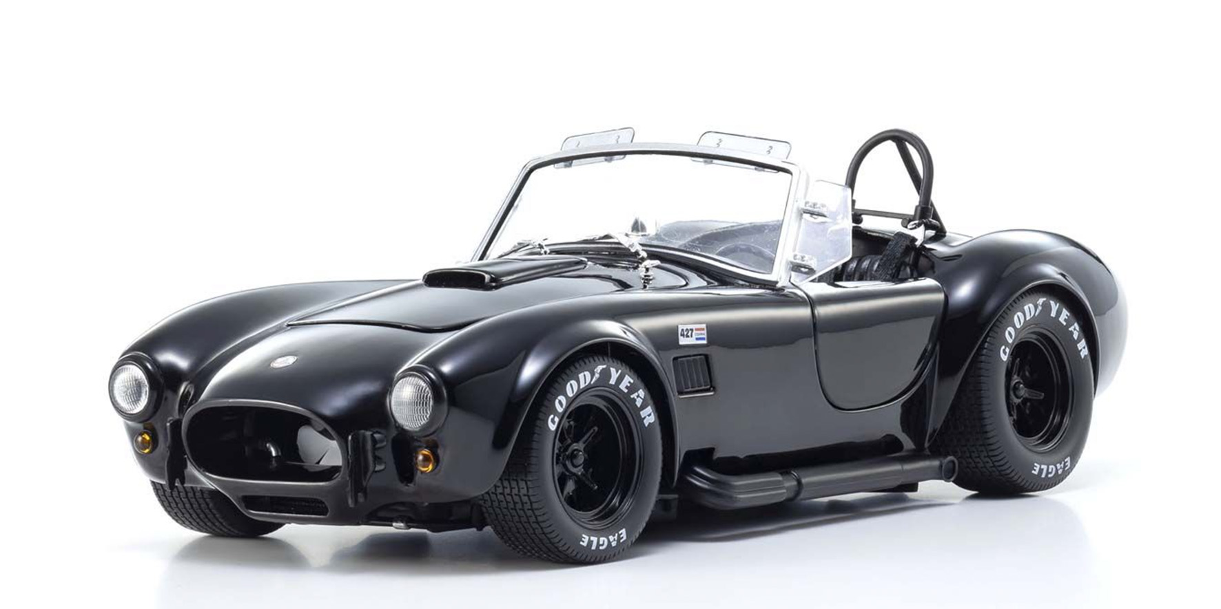 SHELBY COBRA 427 S/C - BLACK (08047BK)