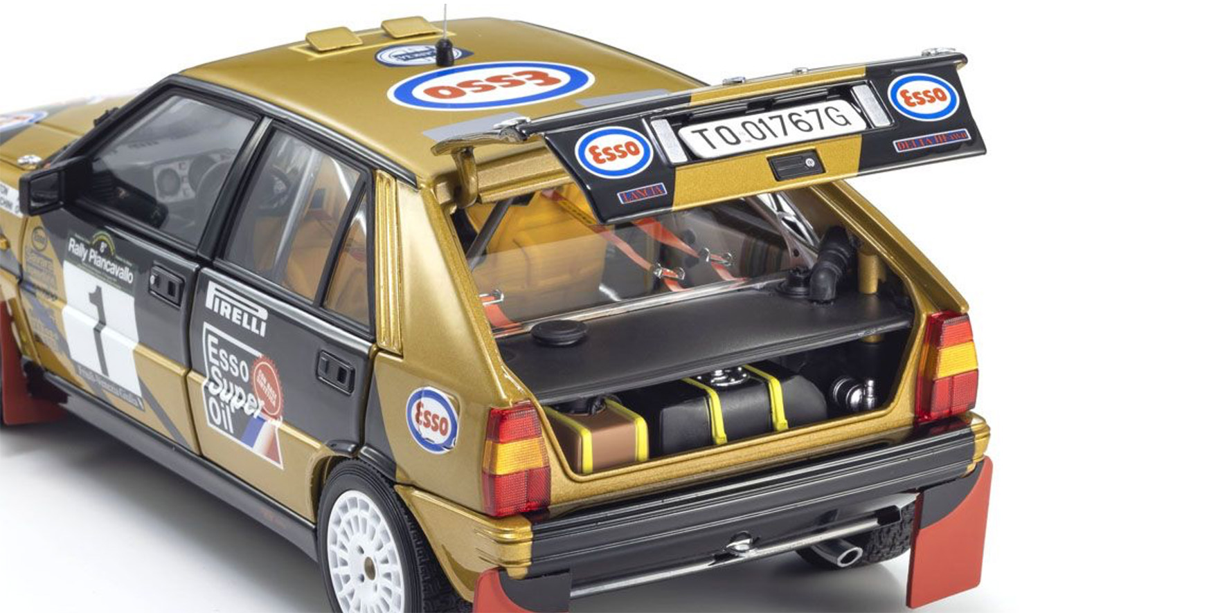 LANCIA DELTA HF 4WD - ESSO - #1 - WINNER RALLY PIANCAVALLO 1987 (08960D)