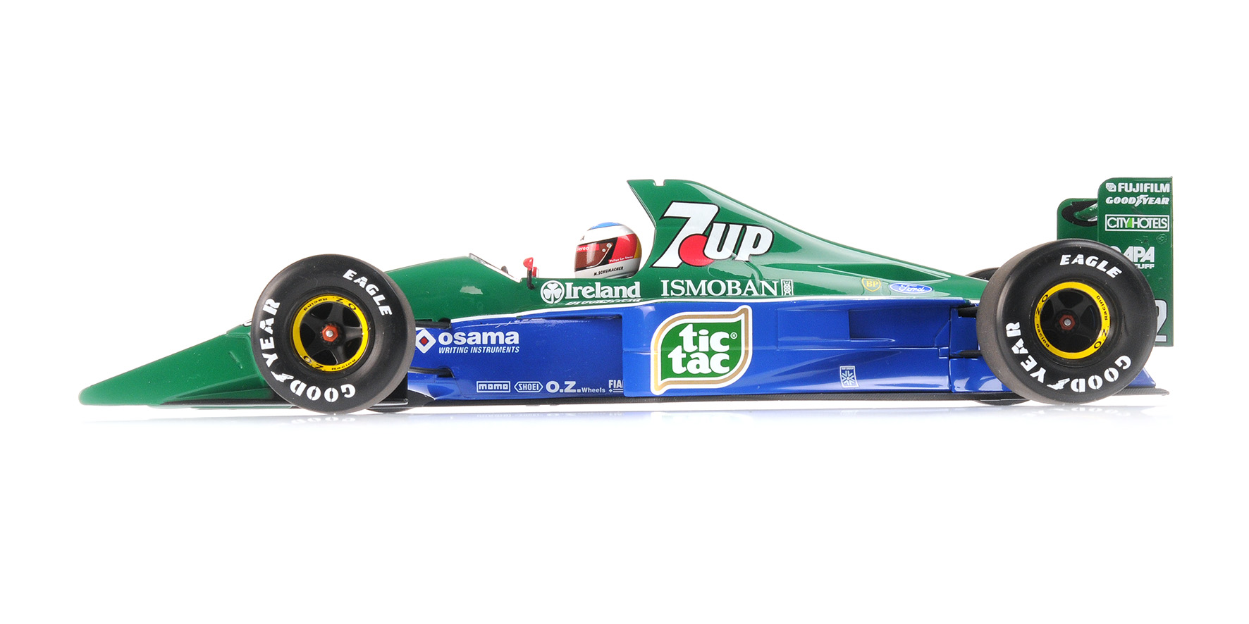 JORDAN FORD 191 - MICHAEL SCHUMACHER - BELGIAN GP 1991