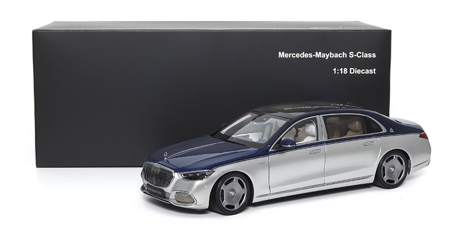 MERCEDES-MAYBACH-S-CLASS 2021 - NAUTICAL BLUE/CIRRUS SILVER