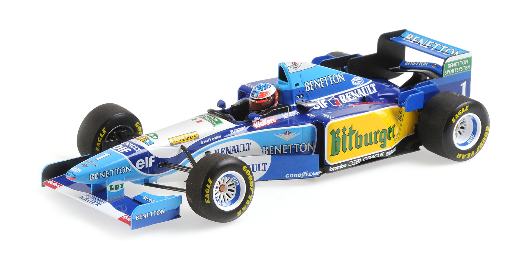 BENETTON RENAULT B195 - MICHAEL SCHUMACHER - WINNER GERMAN GP 1995
