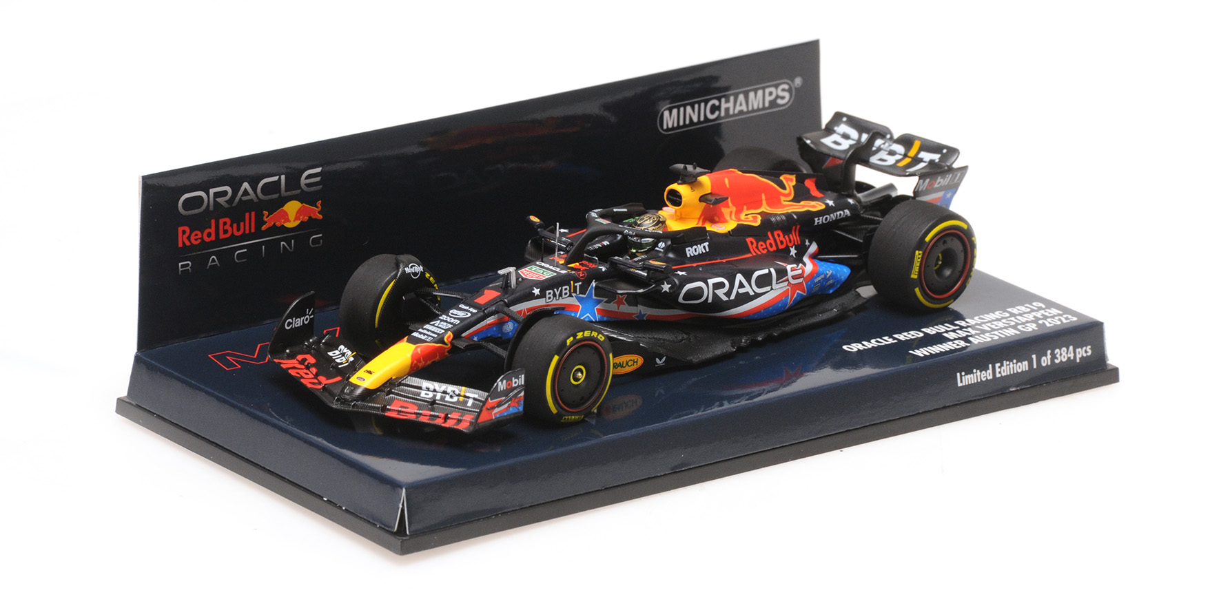 ORACLE RED BULL RACING RB19 - MAX VERSTAPPEN - WINNER AUSTIN GP 2023