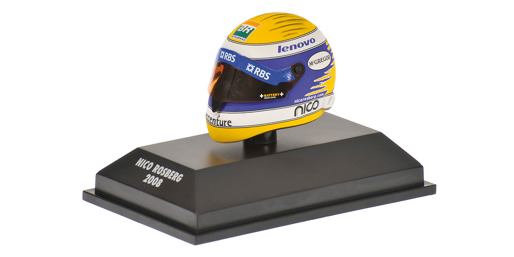 SCHUBERT RF1 HELMET - NICO ROSBERG - 2008