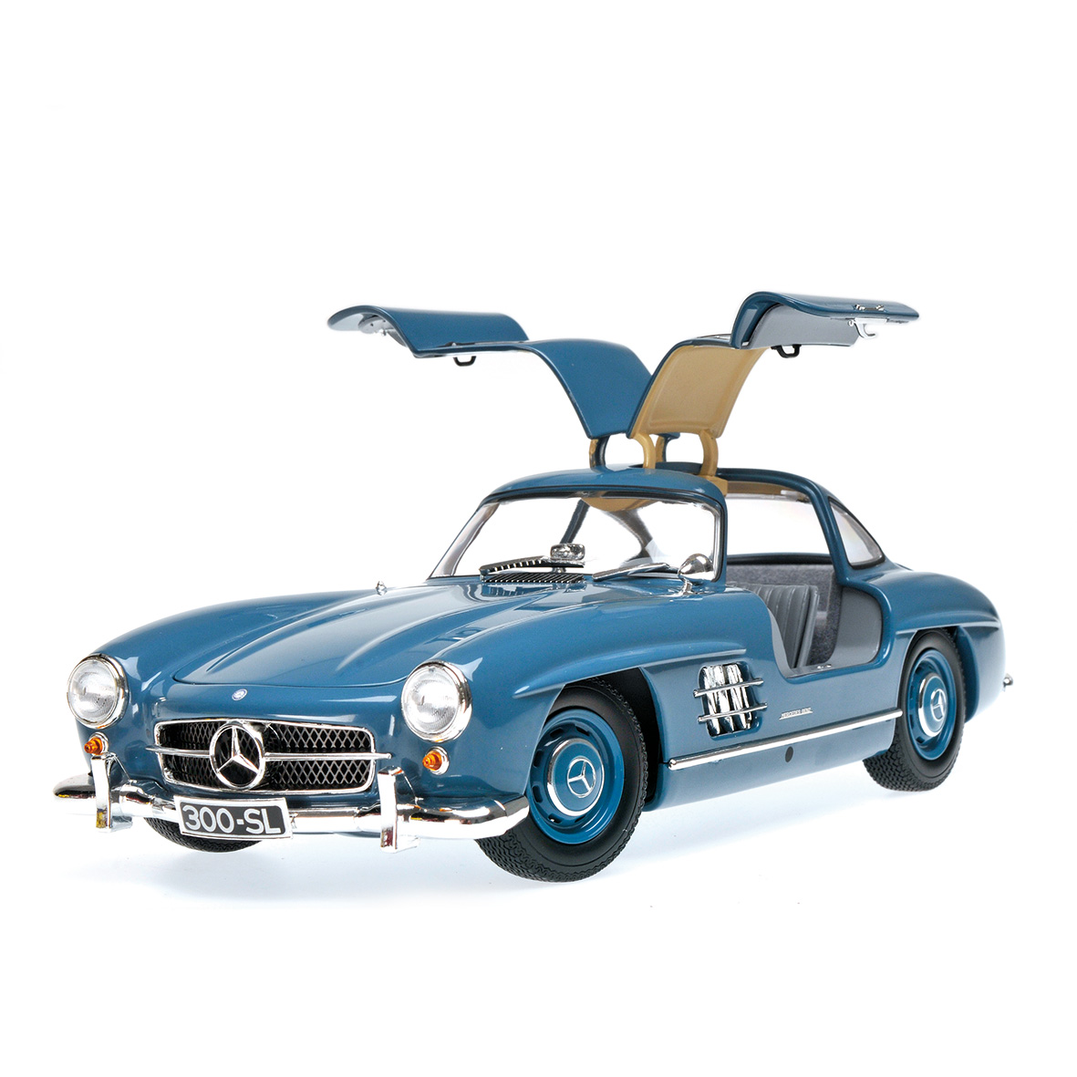 MERCEDES-BENZ 300 SL (W198 I) - 1954 - LIGHT BLUE