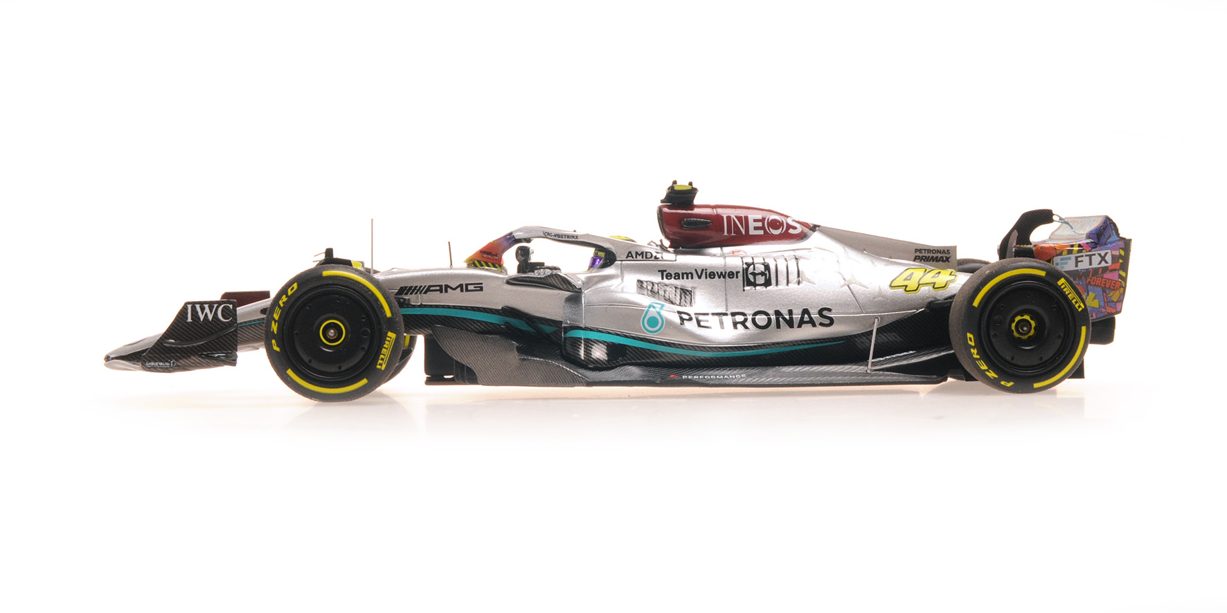MERCEDES-AMG PETRONAS FORMULA ONE TEAM F1 W13 E PERFORMANCE - LEWIS HAMILTON - MIAMI GP 2022