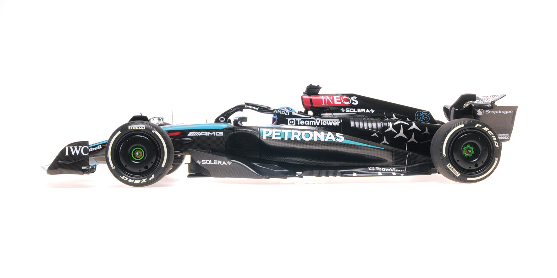 MERCEDES-AMG PETRONAS F1 TEAM F1 W15 E PERFORMANCE - G. RUSSELL - WINNER AUSTRIAN GP 2024