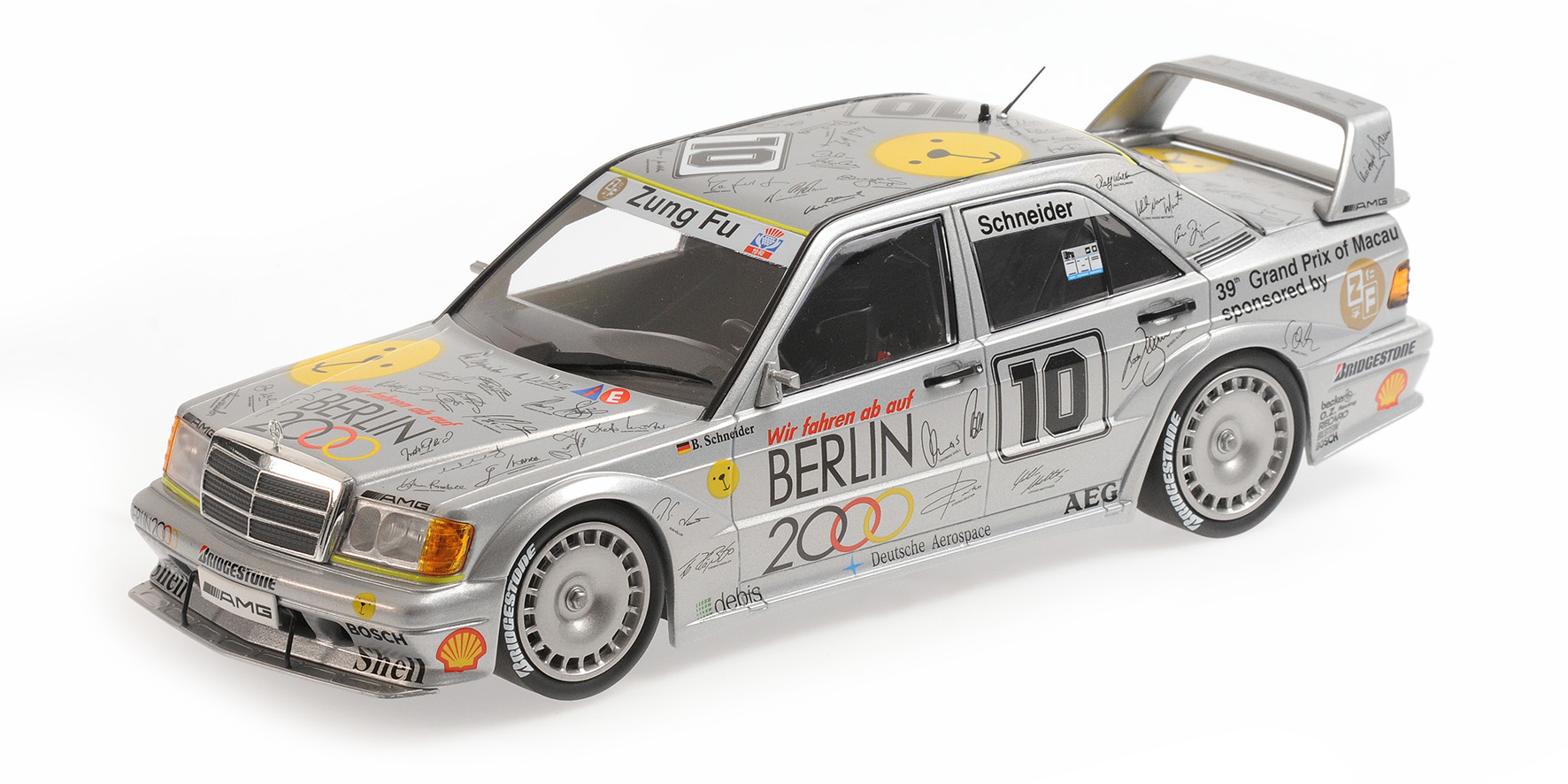 MERCEDES-BENZ 190E 2.5-16 EVO 2 - ZUNG FU - BERND SCHNEIDER - MACAO GUIA RACE 1992