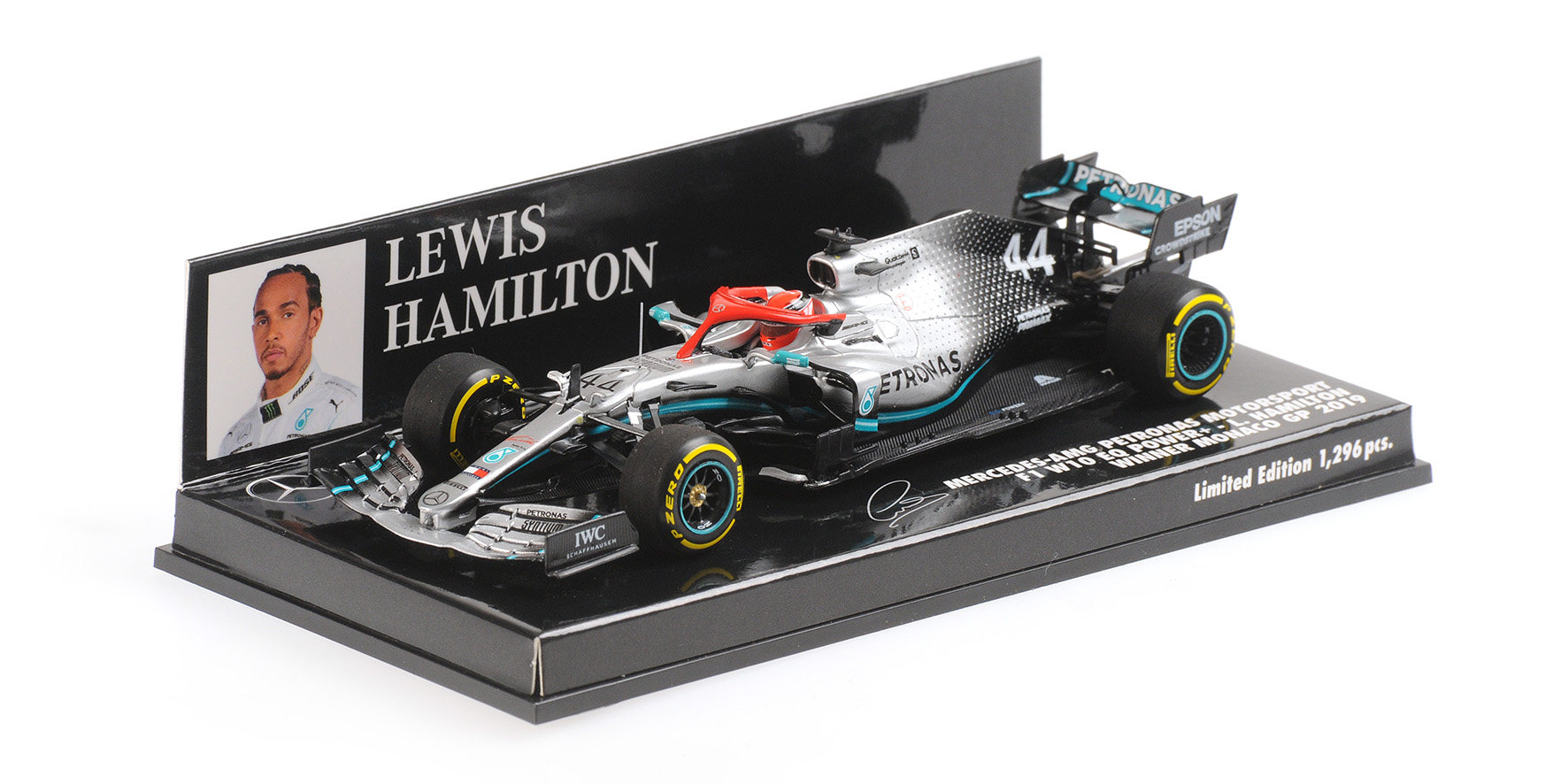 MERCEDES-AMG PETRONAS MOTORSPORT F1 W10 EQ POWER+ - LEWIS HAMILTON - WINNER MONACO GP 2019