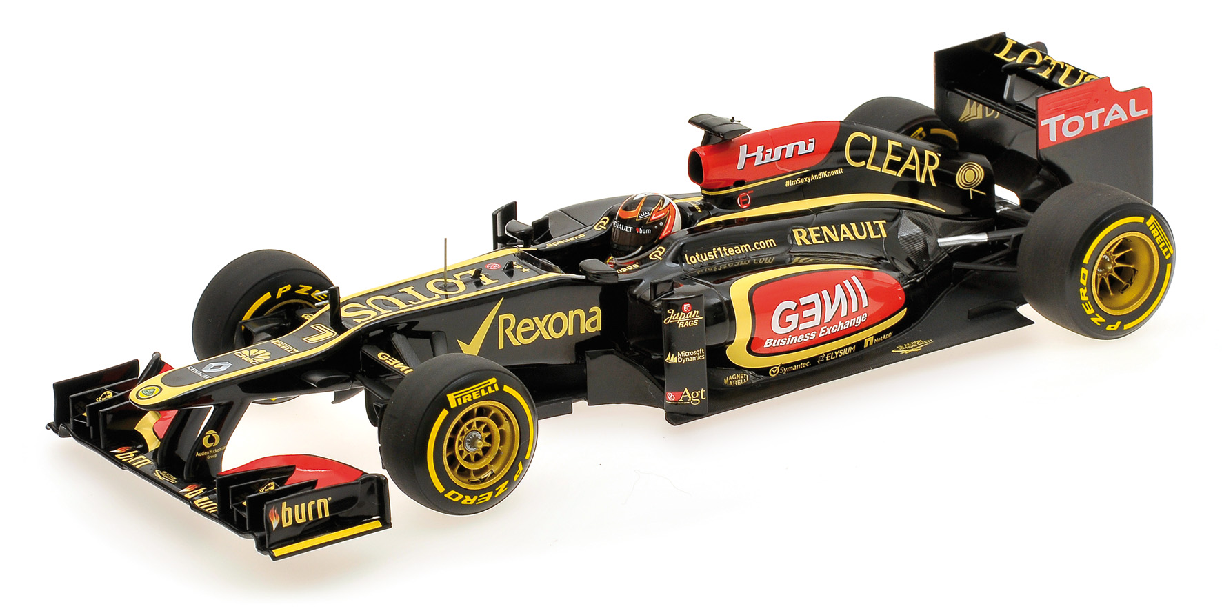 LOTUS F1 TEAM RENAULT - KIMI RÄIKKÖNEN - SHOWCAR 2013