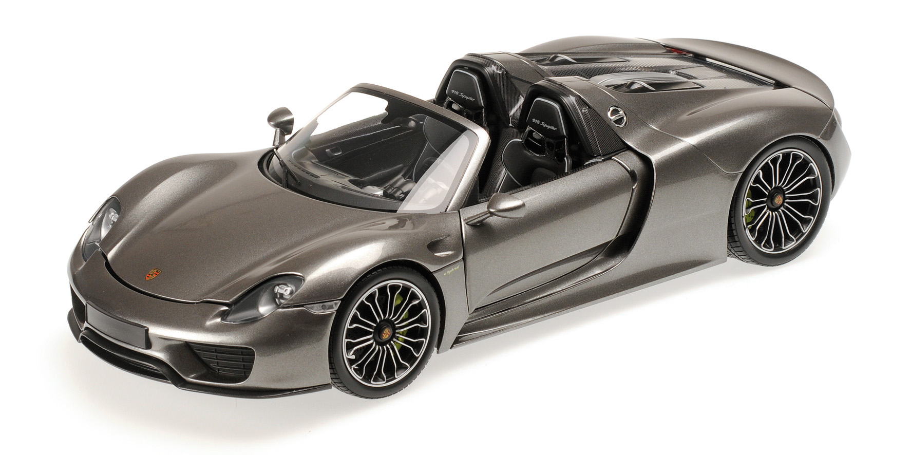 PORSCHE 918 SPYDER - 2013 - GREY METALLIC