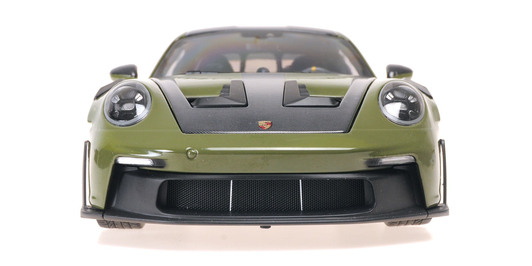 PORSCHE 911 (992) GT3RS - 2024 - NATO OLIVE W BLACK WHEELS