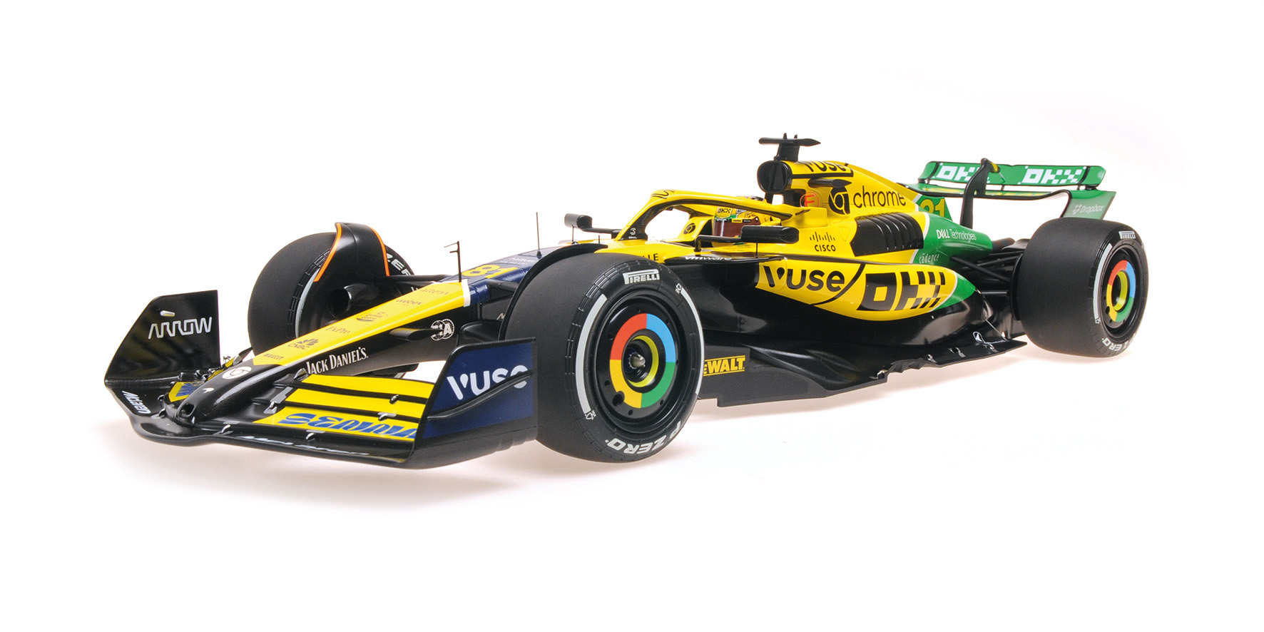 MCLAREN FORMULA 1 TEAM MCL38 - OSCAR PIASTRI - 2ND PLACE MONACO GP 2024