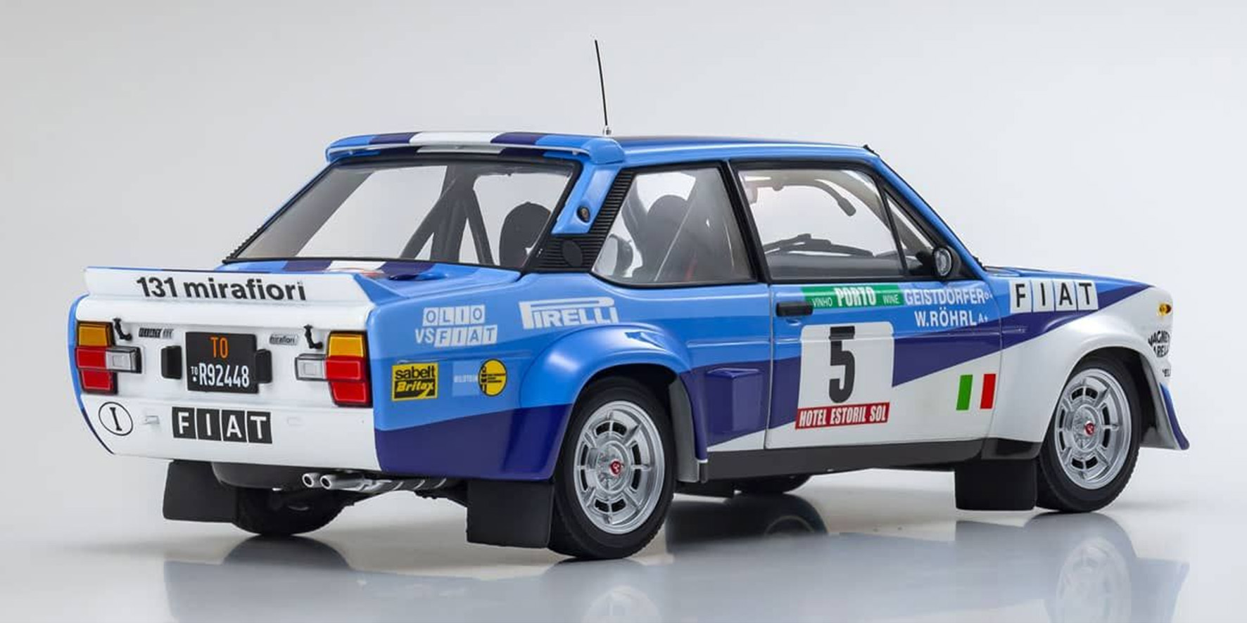 FIAT 131 ABARTH - 1980 - RALLY PORTUGAL #5 (08376A)