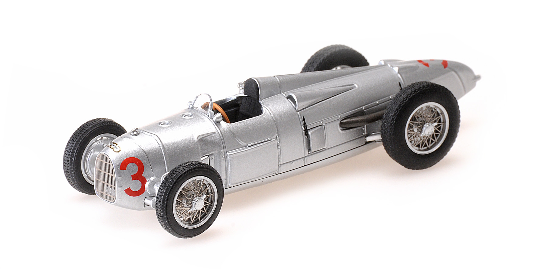 AUTO UNION TYP A LANGHECK - AUGUST MOMBERGER - VIII ADAC EIFELRENNEN 1934