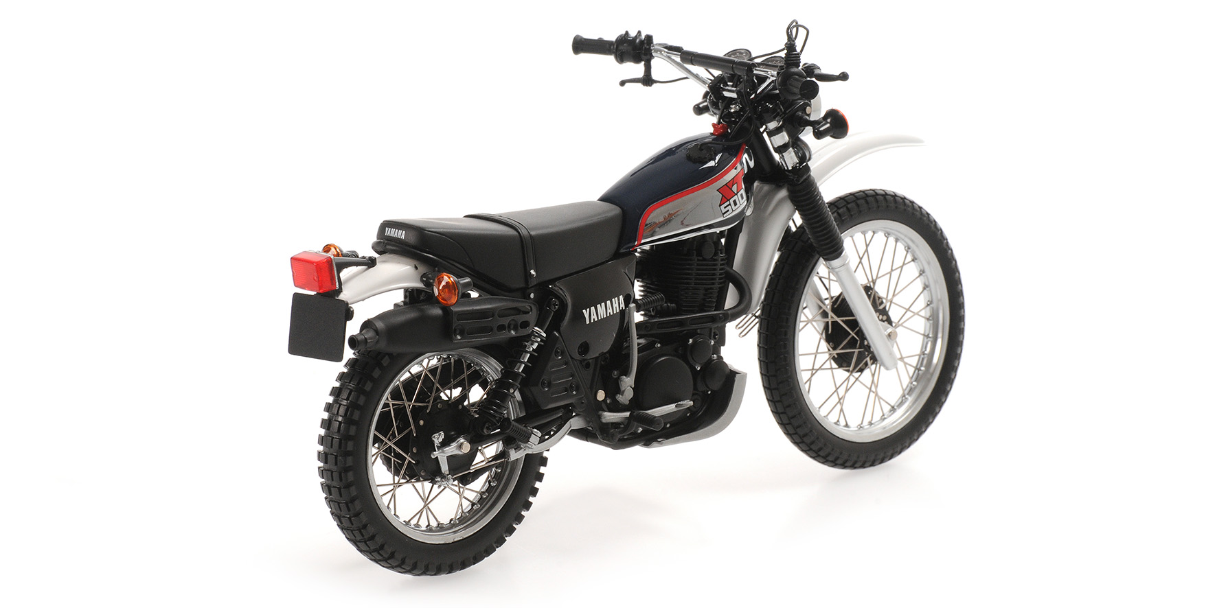 YAMAHA XT 500 - 1986 - DARK BLUE/WHITE