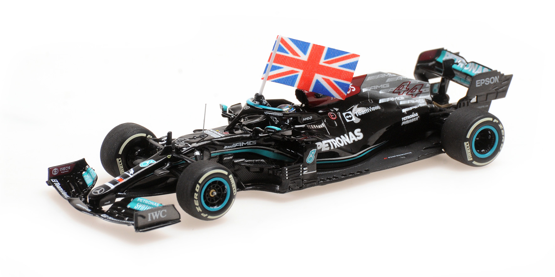 MERCEDES-AMG PETRONAS FORMULA ONE TEAM W12 E PERFORMANCE - HAMILTON - WINNER BRITISH GP 2021