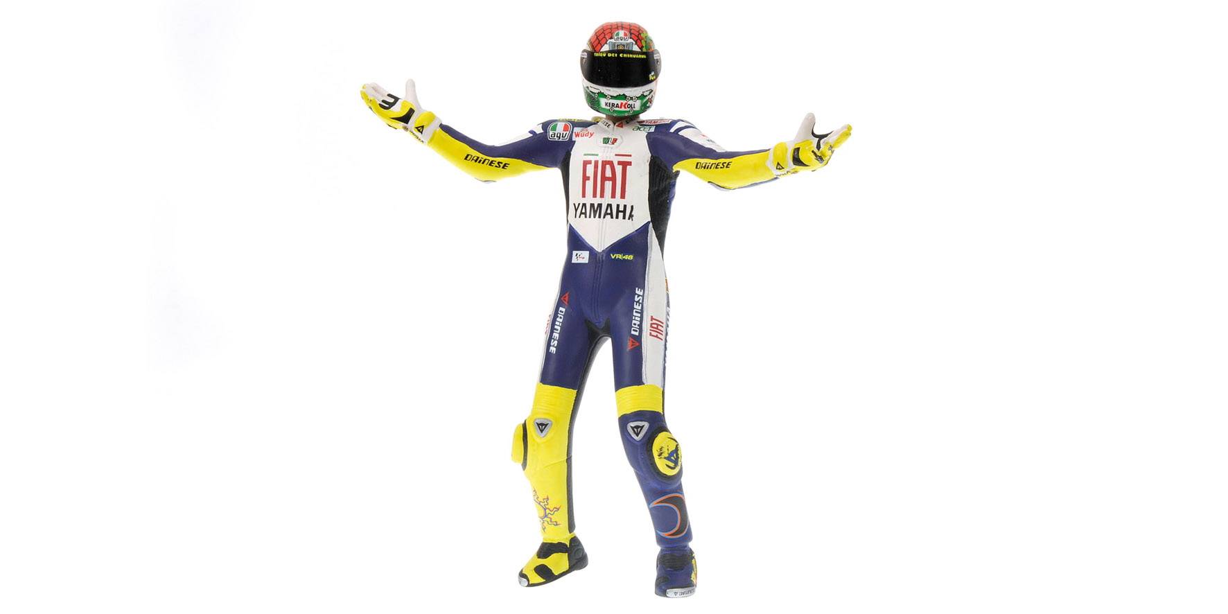 FIGURINE RIDING - VALENTINO ROSSI - MOTOGP - 2008