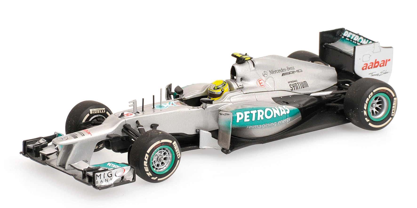 MERCEDES AMG PETRONAS F1 TEAM W03 - NICO ROSBERG - 1ST WIN CHINESE GP - 2012