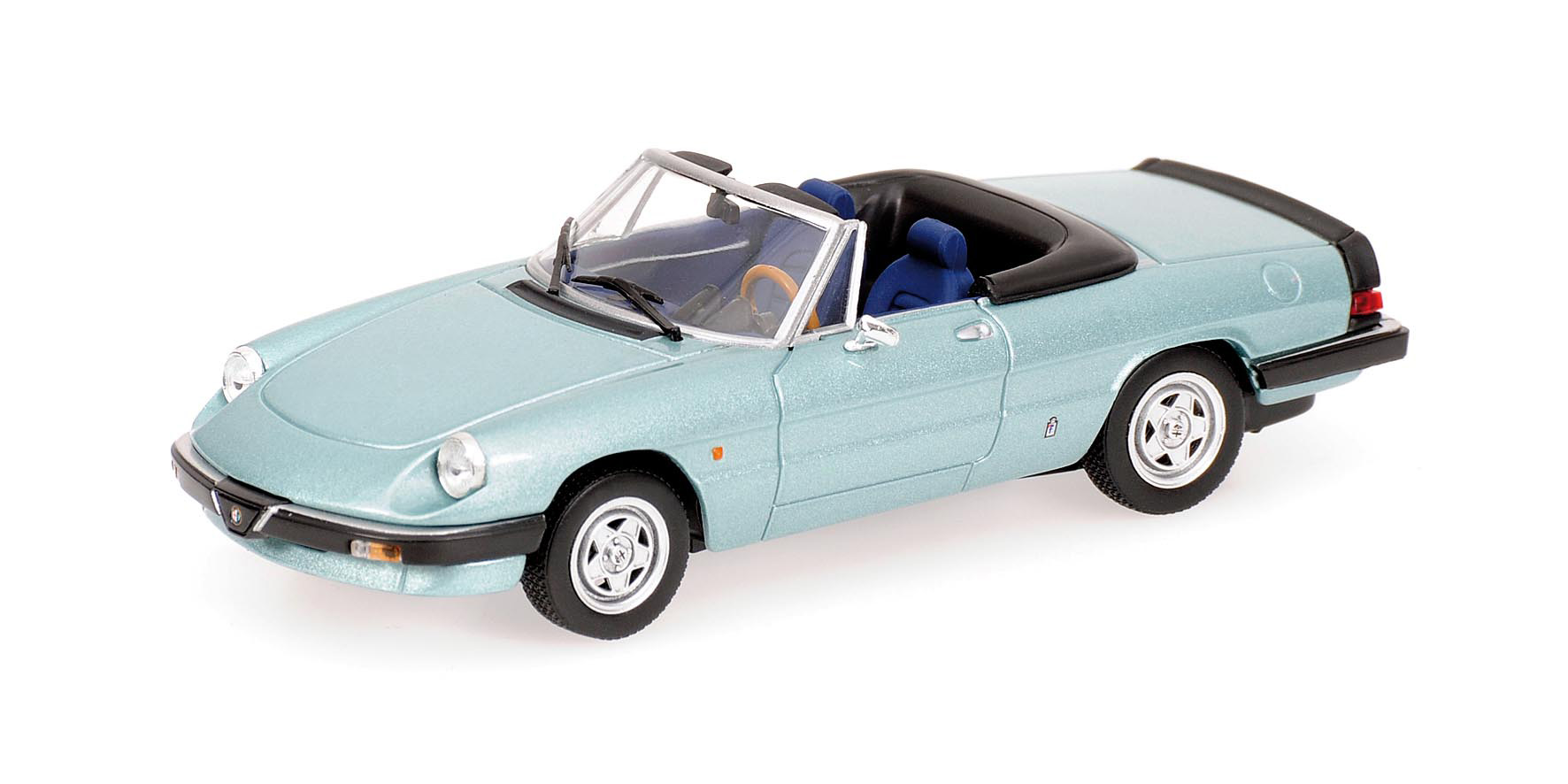 ALFA ROMEO SPIDER - 1983 - LIGHT BLUE METALLIC