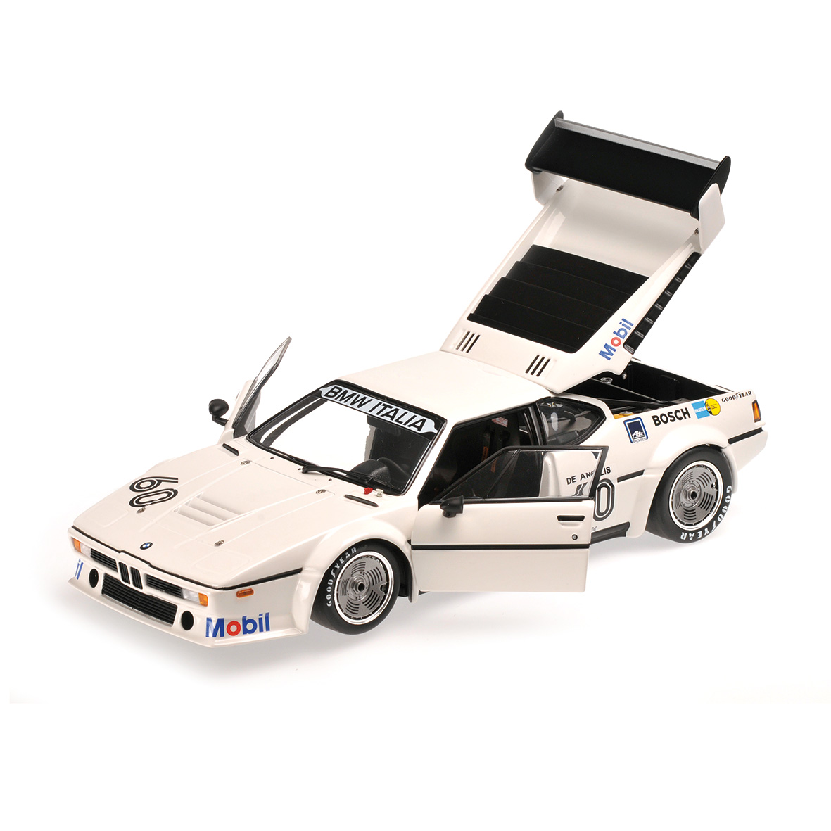BMW M1 PROCAR - BMW ITALIA - ELIO DE ANGELIS - WINNER PROCAR SERIES ZOLDER 1979